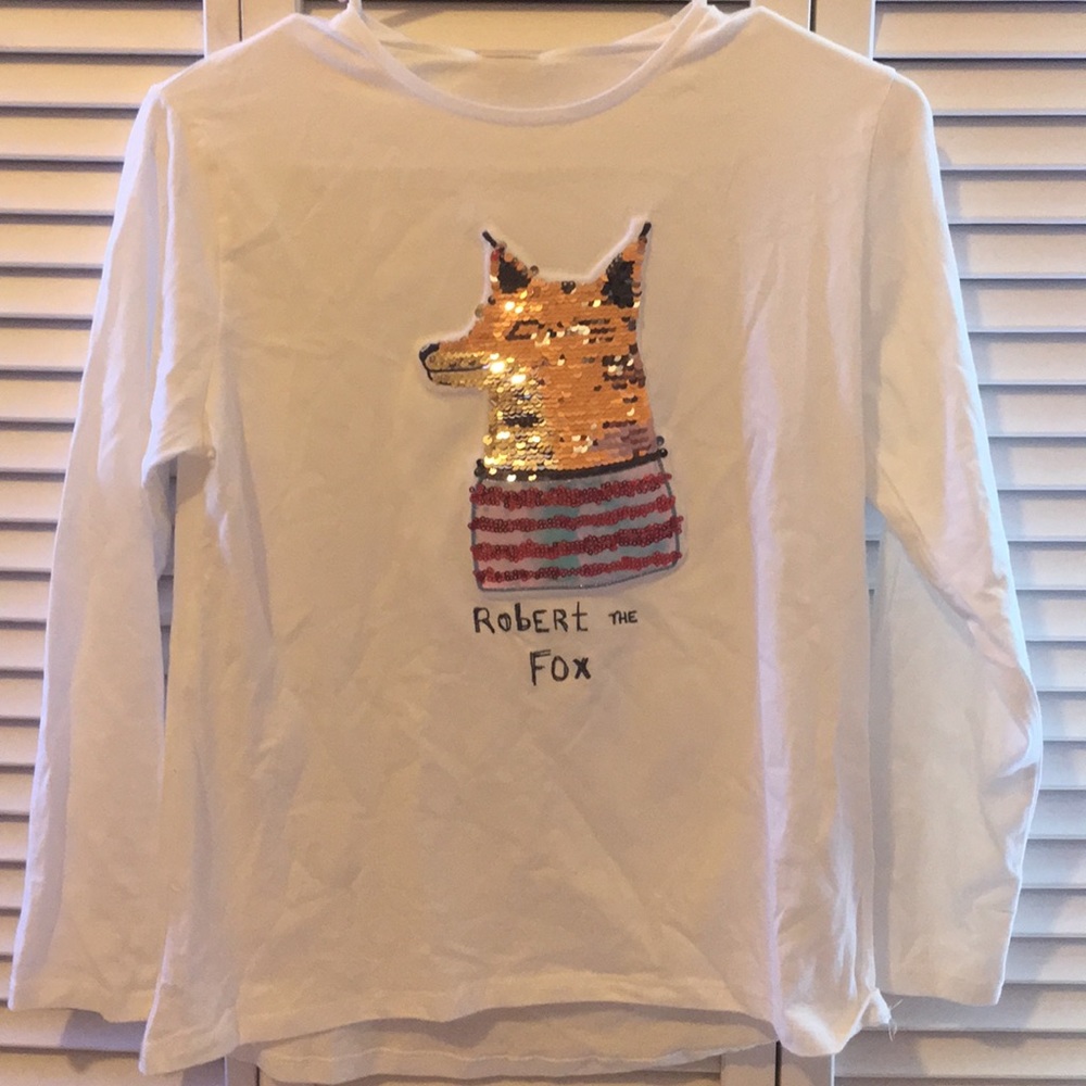 Brand new two color sequin long sleeve shirt✨